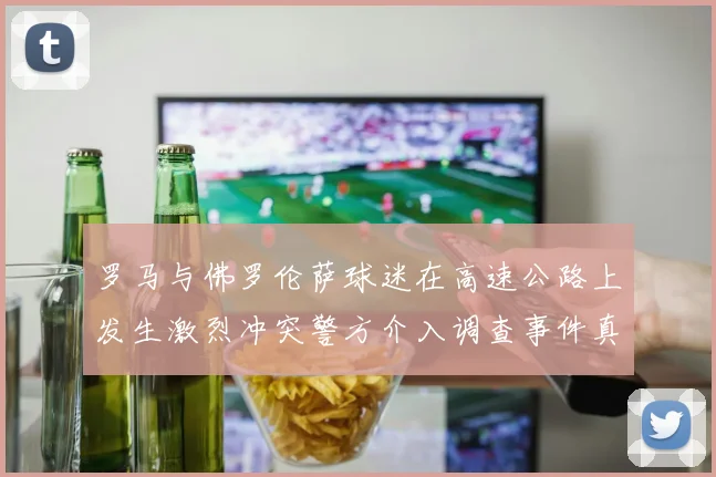 罗马与佛罗伦萨球迷在高速公路上发生激烈冲突警方介入调查事件真相